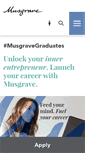 Mobile Screenshot of musgravegraduates.com