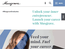 Tablet Screenshot of musgravegraduates.com